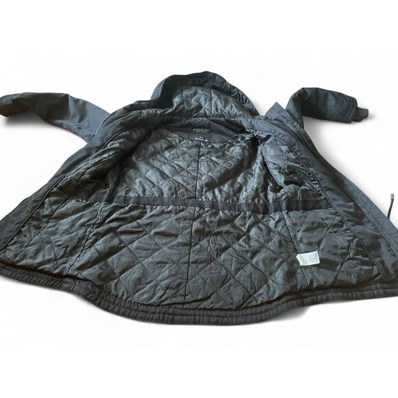 Aeropostale Women’s Full Zip Hoddie Jacket Small Brown Pockets Belted Thumbhol - Picture 5 of 9